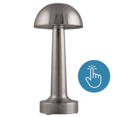 LWC200S - drahtlose Tischlampe - Silber