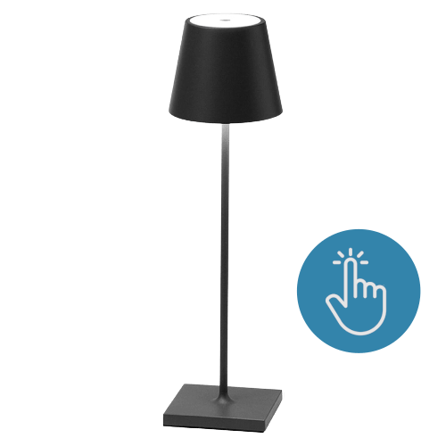 LWC2000B - drahtlose Tischlampe - Schwarz