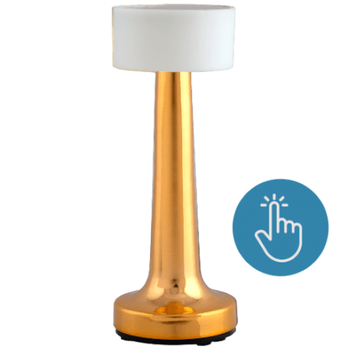 LWC400G - drahtlose Tischlampe - Gold